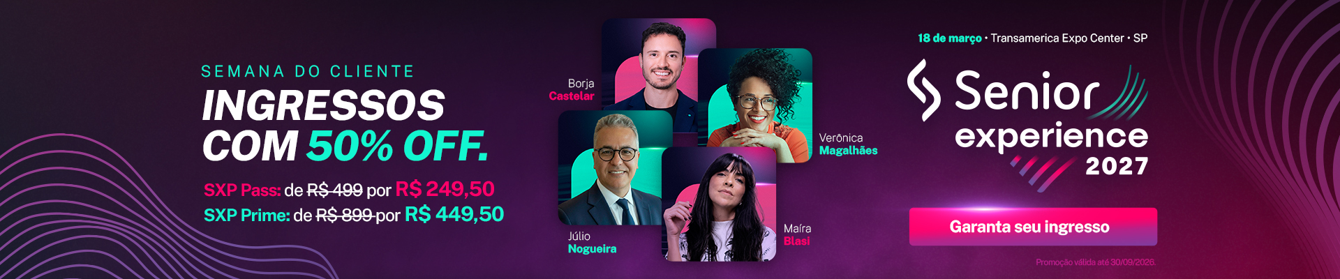 Semana do Cliente | Senior Experience